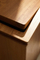 Caja de almacenamiento de madera de Acacia de lujo, cubo de basura de madera para el hogar