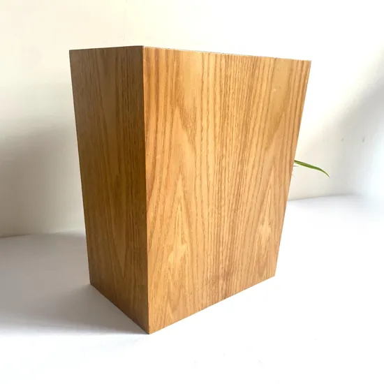 Bote de basura de madera clasificado multifuncional personalizado para hotel y uso doméstico