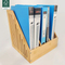 Soporte de bambú para escritorio para libros, estante de almacenamiento, estante de partición, estante para libros, estante para documentos de oficina