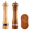 Molinillo manual de madera versátil para cocina, perfecto para pimienta negra, sal marina y pimienta en polvo