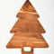 Tabla de cortar de madera con forma de árbol de Navidad para regalo