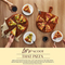 Tabla de cortar de madera para servir pizza con forma de paleta