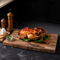Tabla de cortar de madera de teca de grano final, tabla de cortar de cocina