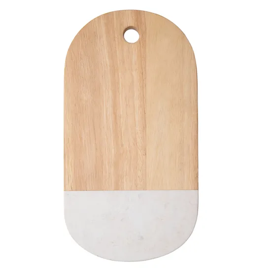 Tabla de cortar queso de madera de mármol de lujo para ocasiones especiales