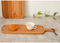 Bandeja de madera de roble cuadrada y rectangular personalizada para uso doméstico