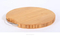 Tabla de cortar de bambú redonda gruesa de 3 cm, tabla de cortar de carnicero