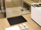 Alfombra de baño de bambú negro para uso doméstico