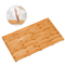 Alfombra de baño de bambú antideslizante resistente y gruesa para ducha de lujo