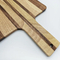 Tabla de servir de primera calidad con forma de paleta de madera de acacia