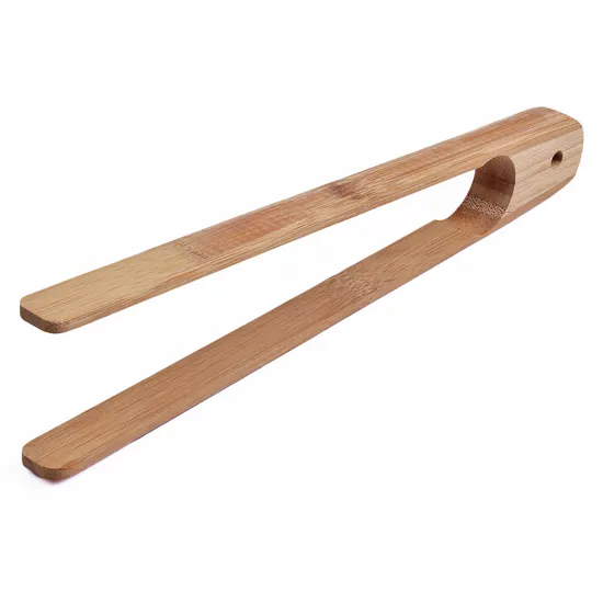 Pinzas de bambú para servir para cocina