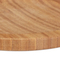 Cuchillo Media Luna y Tabla de Madera de Bambú de 20 Cm con Picador de Hierbas de Acero de Doble Hoja