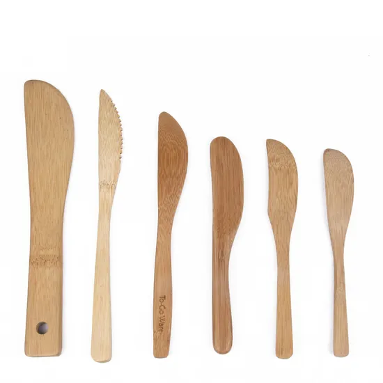 La fabricación crea para requisitos particulares el cuchillo de bambú del bebé del cuchillo que acampa del cuchillo de mantequilla para la cocina