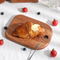 Productos de cocina Juego de 3 tablas de cortar de madera de ébano con orificio para colgar