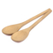 Cuchara de cocina de madera de bambú con mango redondo