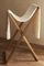 Toallero plegable de madera de Acacia para baño, estante de secado, estantes colgantes de madera
