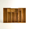 Organizador de cajones de cocina de acacia de lujo con 8 ranuras y divisores para cubiertos, utensilios y cubiertos