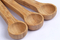 Juego de 3 cucharas medidoras de bambú para cocina