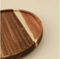 Juego de platos giratorios de madera de Acacia para servir Lazy Susan para comida