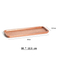 Bandeja rectangular decorativa de madera para servir, plato de té, vajilla para frutas/verduras/pan
