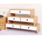 Soporte vertical de bambú para monitor, soporte vertical para ordenador portátil, para apartamentos, oficina, uso doméstico