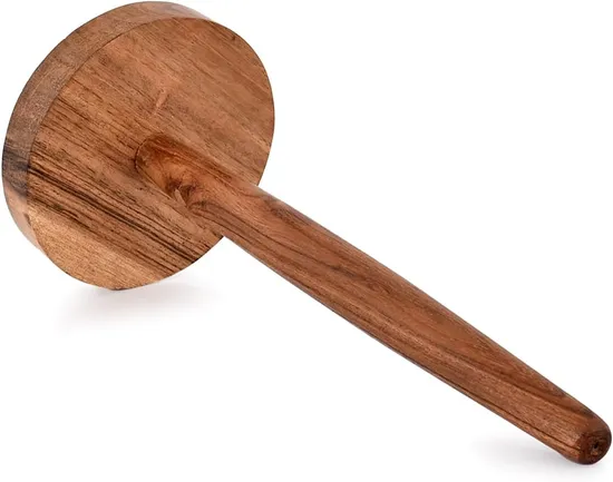Soporte para toallas de papel de madera de Acacia, soporte para rollos de papel para cocina, inodoro, despensa y baño