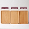 Plato para servir de madera de haya rectangular de estilo japonés, plato para aperitivos