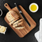 Tabla de cortar grande de madera de bambú con mango