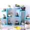 Soporte de flores de madera multicapa, soporte de exhibición para suculentas, estante para macetas, estante para plantas de balcón