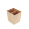 Bote de basura doble de madera de fresno para cocina/oficina/sala de estar