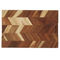 Tabla de cortar de cocina de madera de acacia en espiga