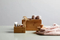Caja Organizadora de Bambú con 3 Compartimentos - Caja de Almacenamiento, Cesta de Baño