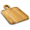 Tabla de cortar rectangular para charcutería de madera de acacia con mango