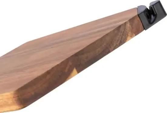 Tabla de cortar de acacia de la tabla de cortar de la cocina al por mayor de encargo de alta calidad con los sacapuntas