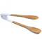 Pinzas de Cocina Largas de Bambú con Pintura de Colores