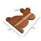 Tablas de cortar de madera personalizadas con forma de conejito y tablas para servir embutidos
