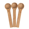 Juego de 3 cucharas medidoras de bambú para cocina