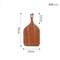 Tabla de cortar de madera orgánica personalizada, juego de 3 para uso doméstico