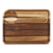 Tabla para cortar y servir de madera de acacia extra grande con ranura para jugo