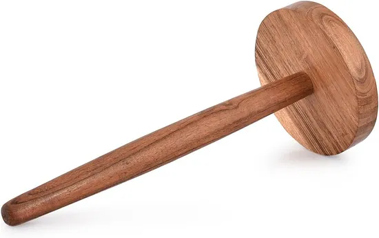 Soporte para toallas de papel de madera de Acacia, soporte para rollos de papel para cocina, inodoro, despensa y baño