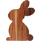 Tablas de cortar de madera personalizadas con forma de conejito y tablas para servir embutidos
