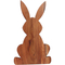 Tabla de cortar linda del tablero del queso de madera del Acacia de la forma del conejito para el regalo
