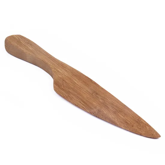 Cuchillo de pan de bambú hecho a mano