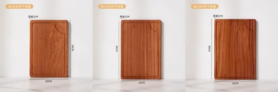 Tabla vendedora caliente de la porción de madera del ébano para el sushi de la charcutería del queso de la pizza