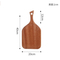 Tabla de cortar de madera orgánica personalizada, juego de 3 para uso doméstico