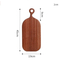 Juego de 2 tablas para queso de madera de ébano de alta resistencia