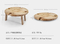 Mesa compacta portátil de madera maciza para acampar, mesa de picnic para vino con patas resistentes