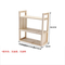 Estante de mesa extensible de madera maciza multicapa, estante vintage, ventana salediza, soporte de flores para oficina