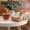 Servilletero de madera de acacia para decoración de mesa de cocina