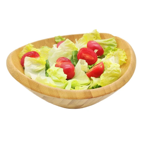 Ensaladeras de bambú domésticas espesadas Cuencos de ramen