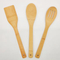 Organizador de cubiertos de bambú, soporte para utensilios con especiero y juego de utensilios de 3 piezas